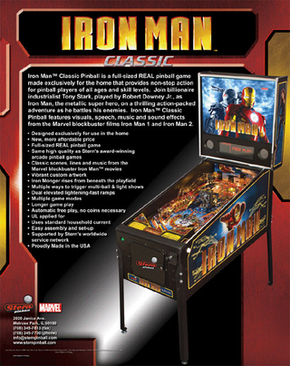 Illustration for article titled America's Last Pinball Machine Maker Bringing Iron Man Home